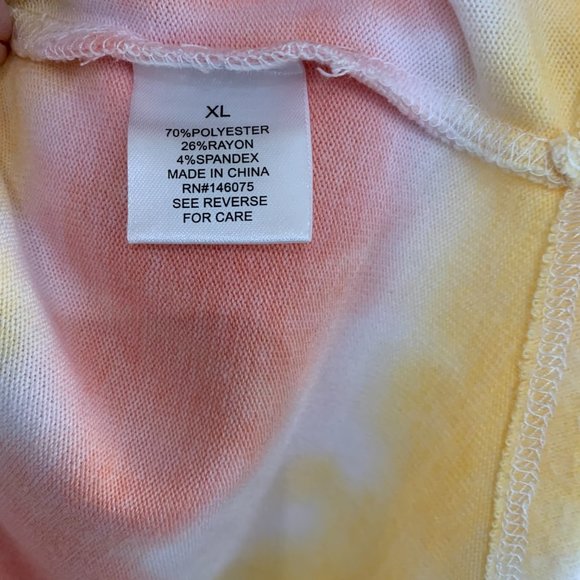 Theo & Spence Nordstrom Plush Soft Pullover Top Creamsicle Stripe Size XL NEW - Picture 9 of 9